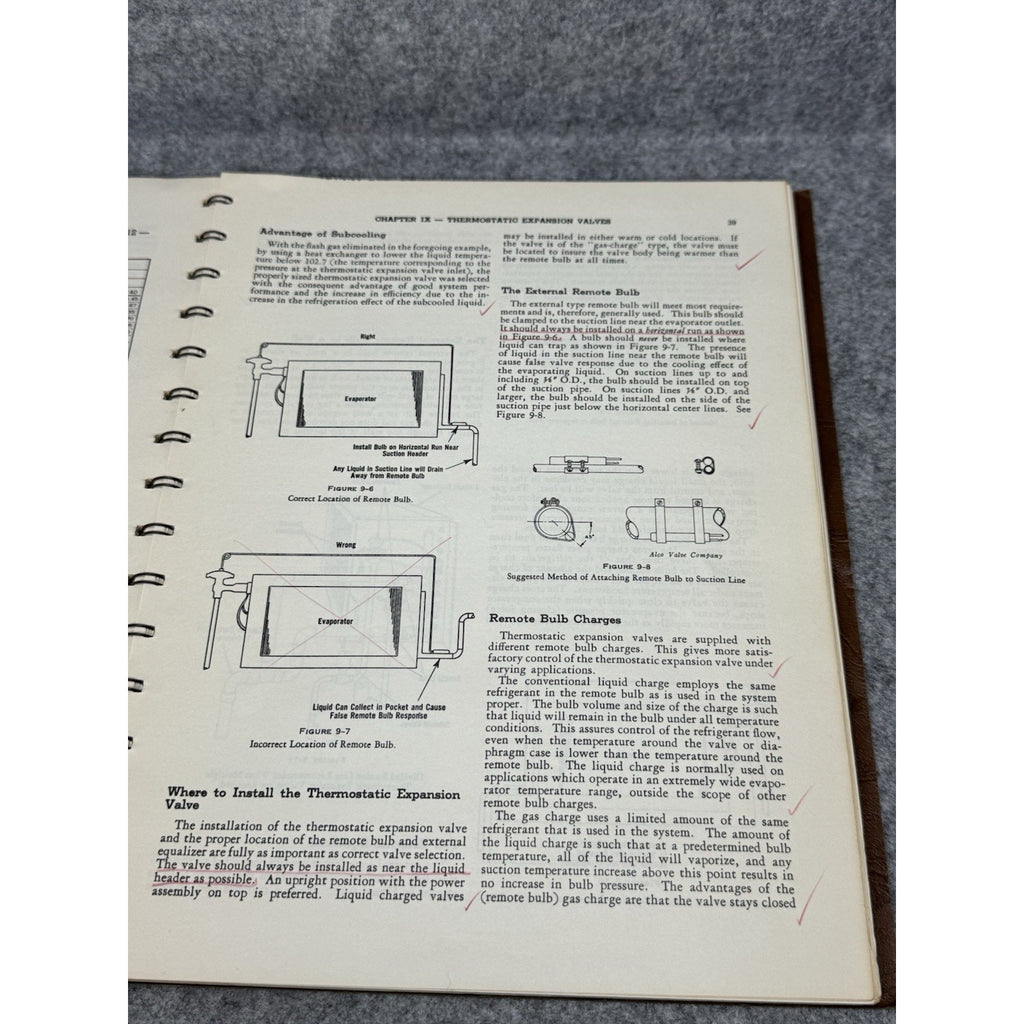 1962 Trane Reciprocating Refrigeration Manual HVAC Air Conditioning Vintage