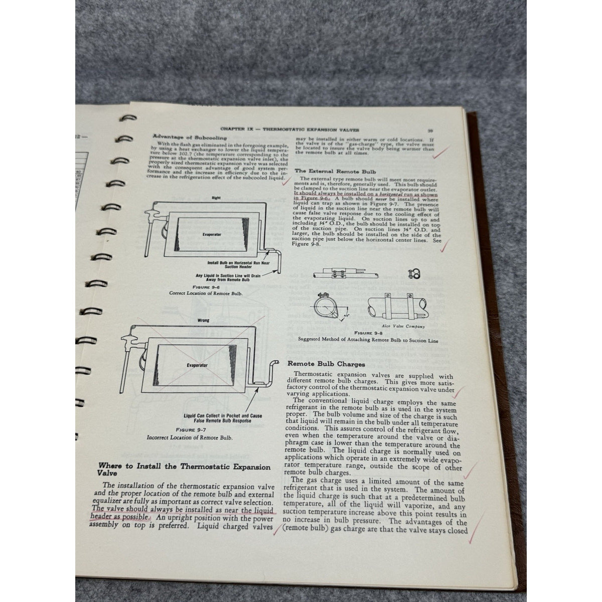 1962 Trane Reciprocating Refrigeration Manual HVAC Air Conditioning Vintage