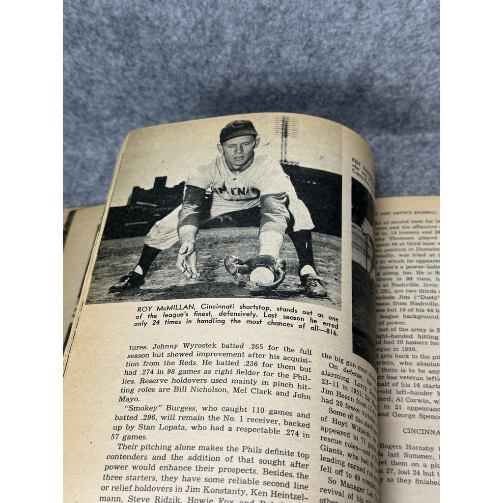 1953 Street & Smith’s Baseball Pictorial Yearbook Mickey Mantle Yankees Cover
