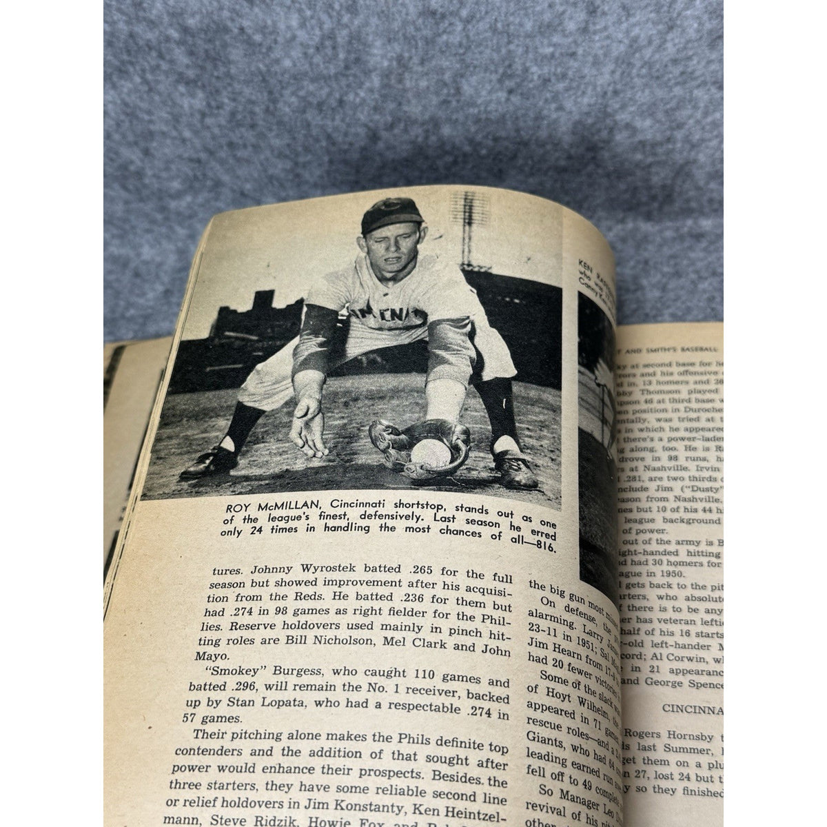 1953 Street & Smith’s Baseball Pictorial Yearbook Mickey Mantle Yankees Cover