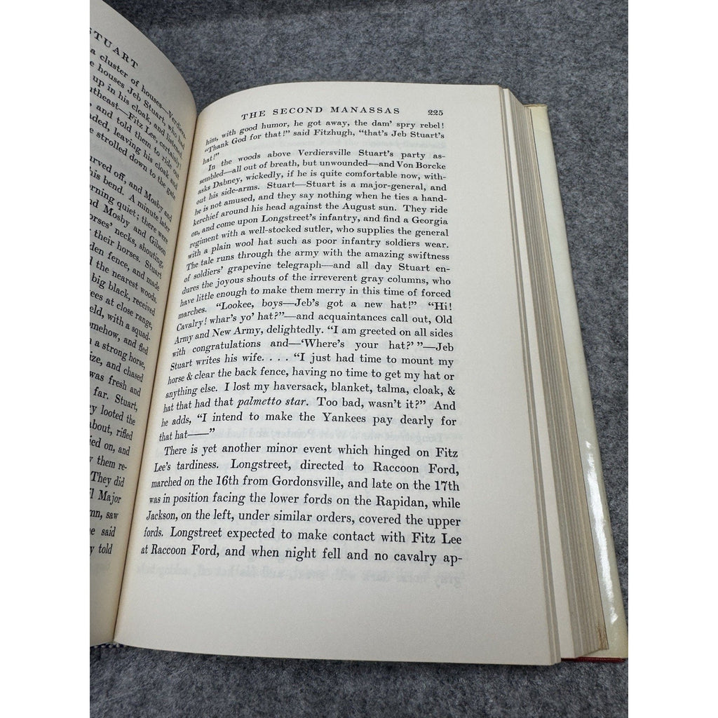 Civil War JEB STUART John W Thomason 1970 Illustrated Maps Hardcover DJ