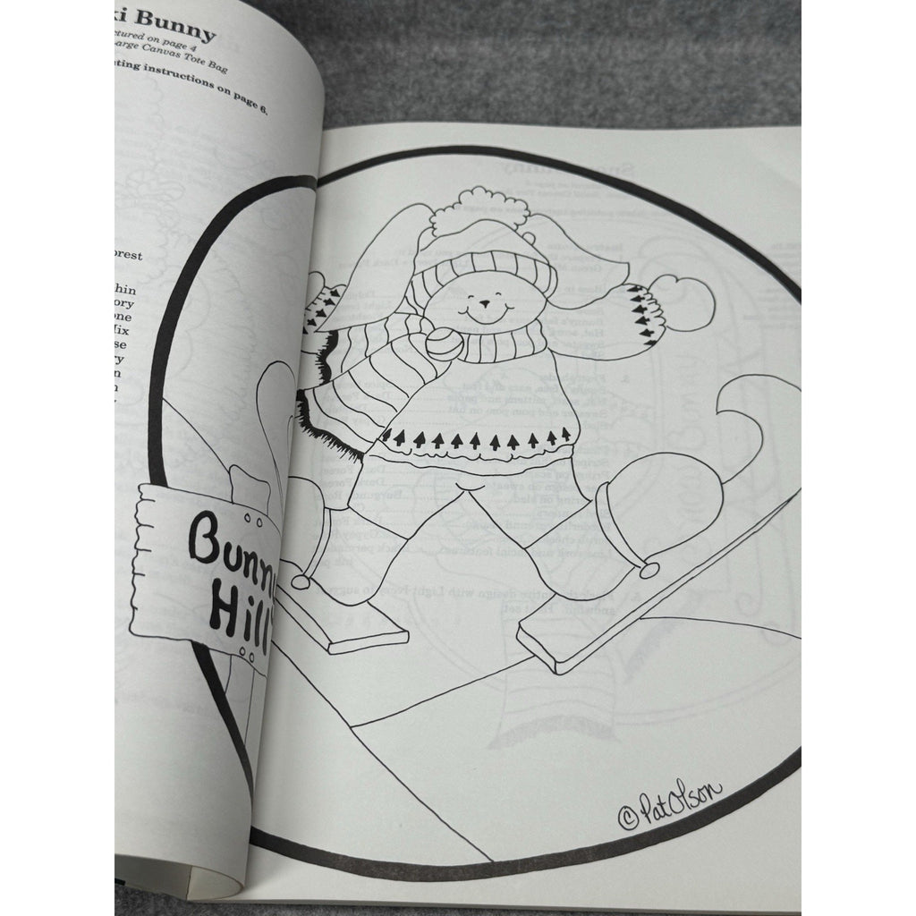 1992 Pat Olson’s Christmas Classics Tole Painting Patterns Holiday Craft Book
