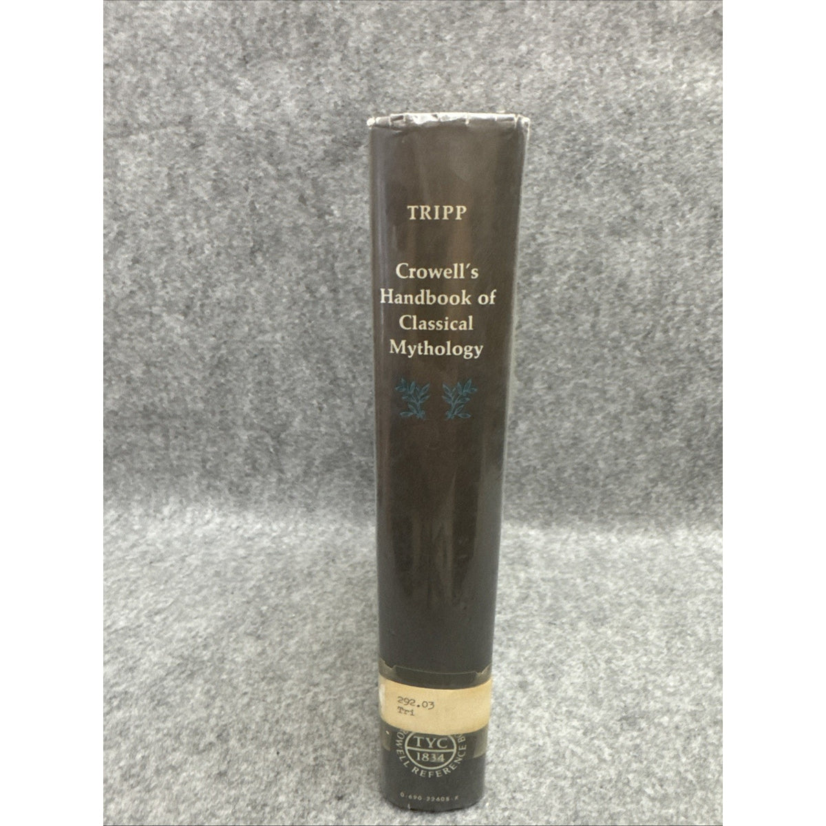 Crowell's Handbook of Classical Mythology Hardcover Edward Tripp