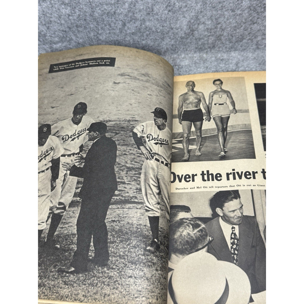 1966 Baseball Magazine Sandy Koufax Dodgers Cover Mickey Mantle Willie Mays