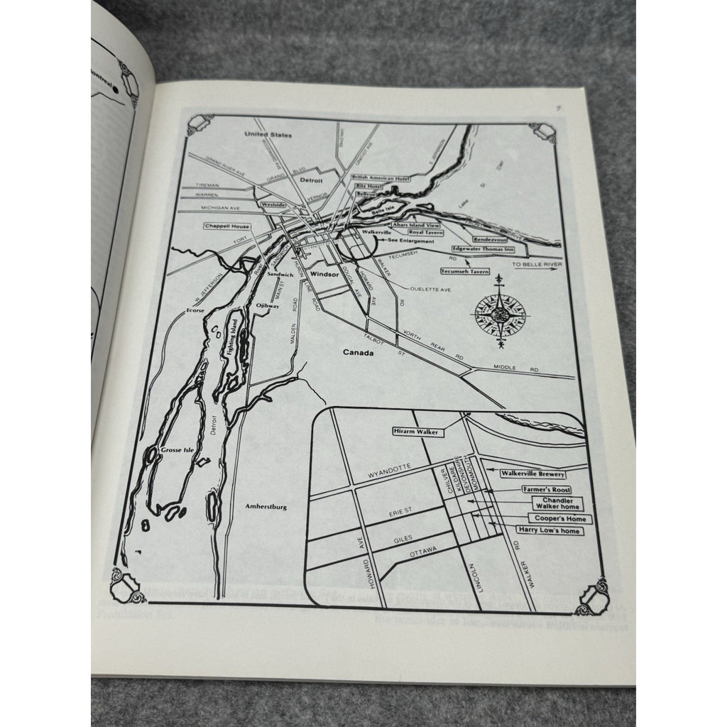 The Rumrunners Prohibition Scrapbook C.H. Gervais Detroit Windsor Bootlegging