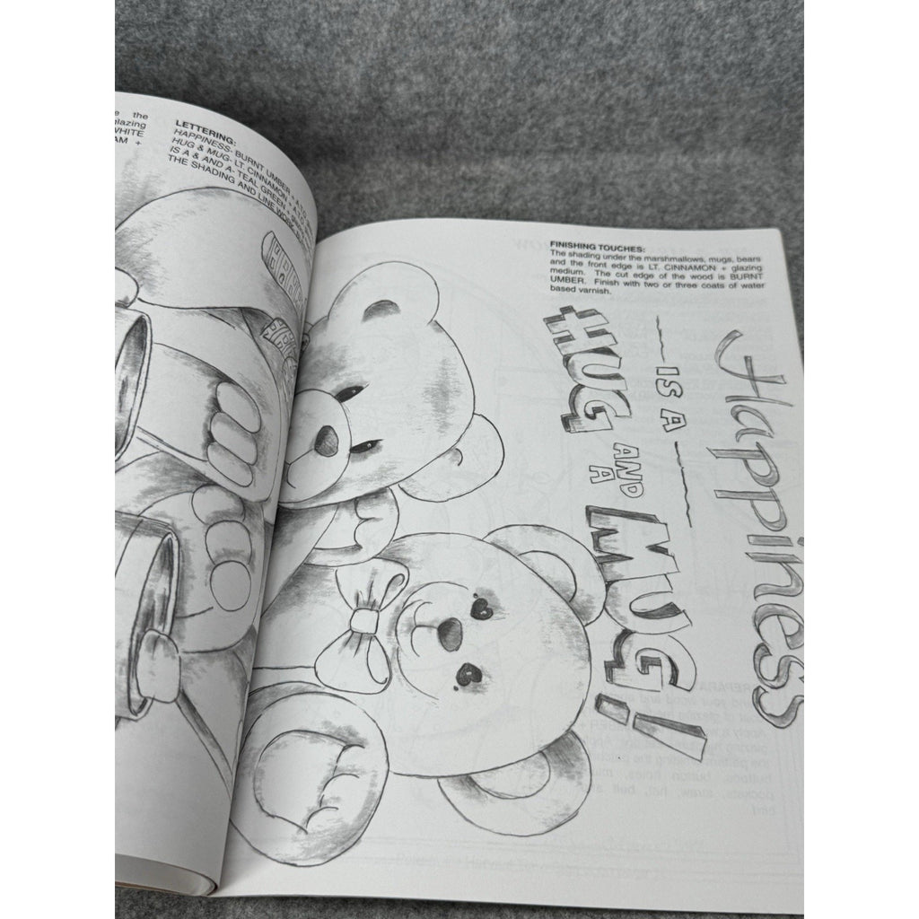 Painter’s Connection Book 2 Jean Myers 1997 Tole Painting Teddy Bear Patterns