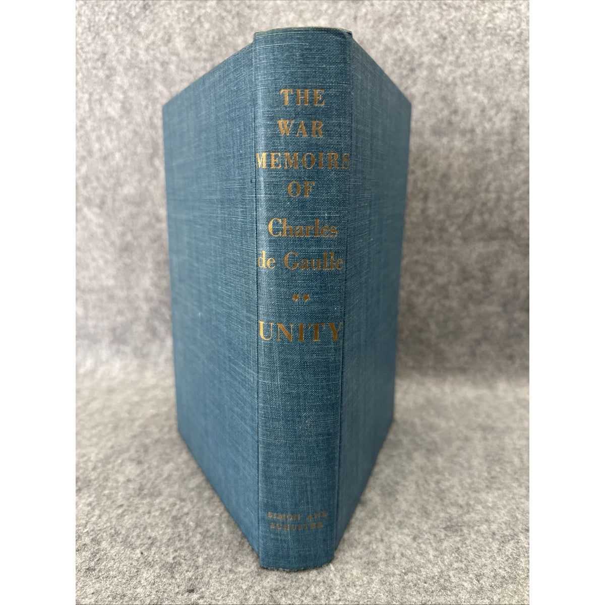 Charles de Gaulle ~ War Memoirs ~ 1st Edition First Printing ~ 1959