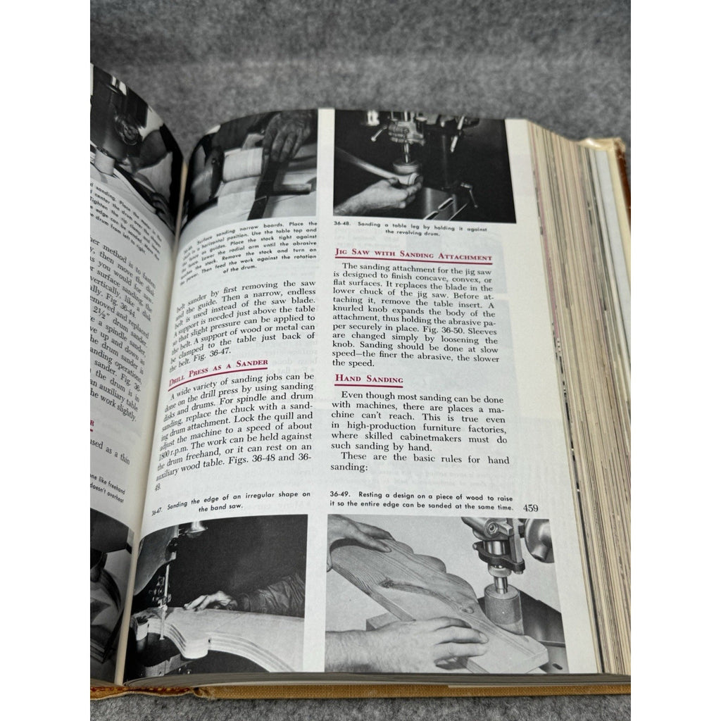 1970 Cabinetmaking and Millwork John L Feirer Woodworking Illustrated HC DJ