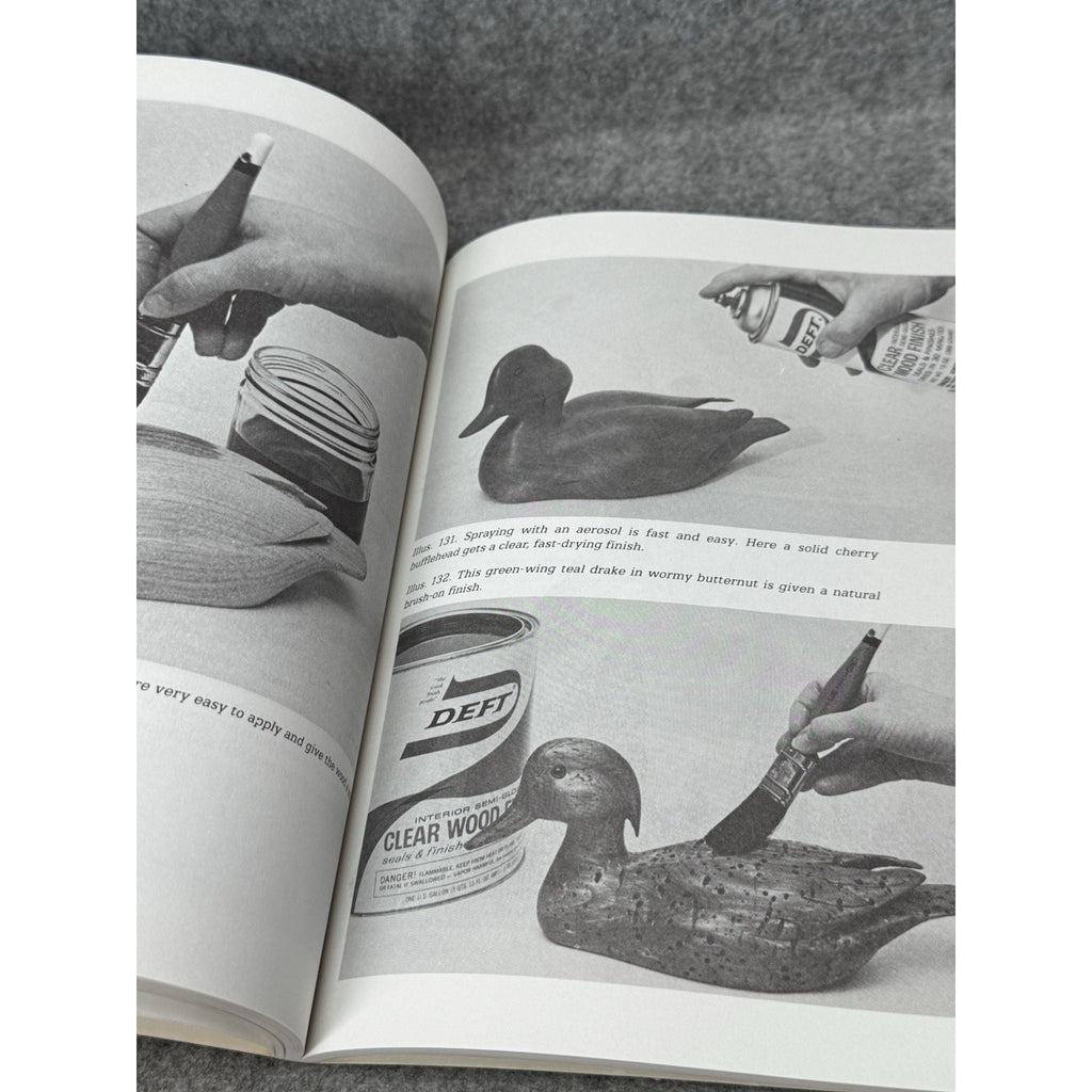 1982 Making Wood Decoys Patrick Spielman Duck Carving Patterns Woodworking Book