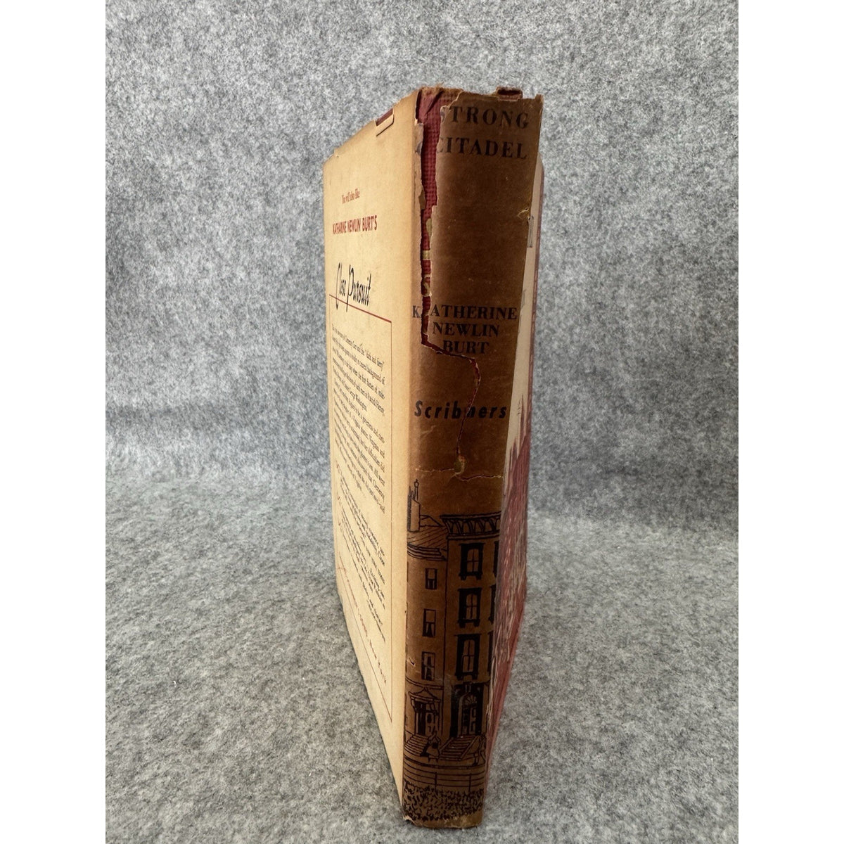1949 Strong Citadel Katherine Newlin Burt Hardcover w/ Dust Jacket