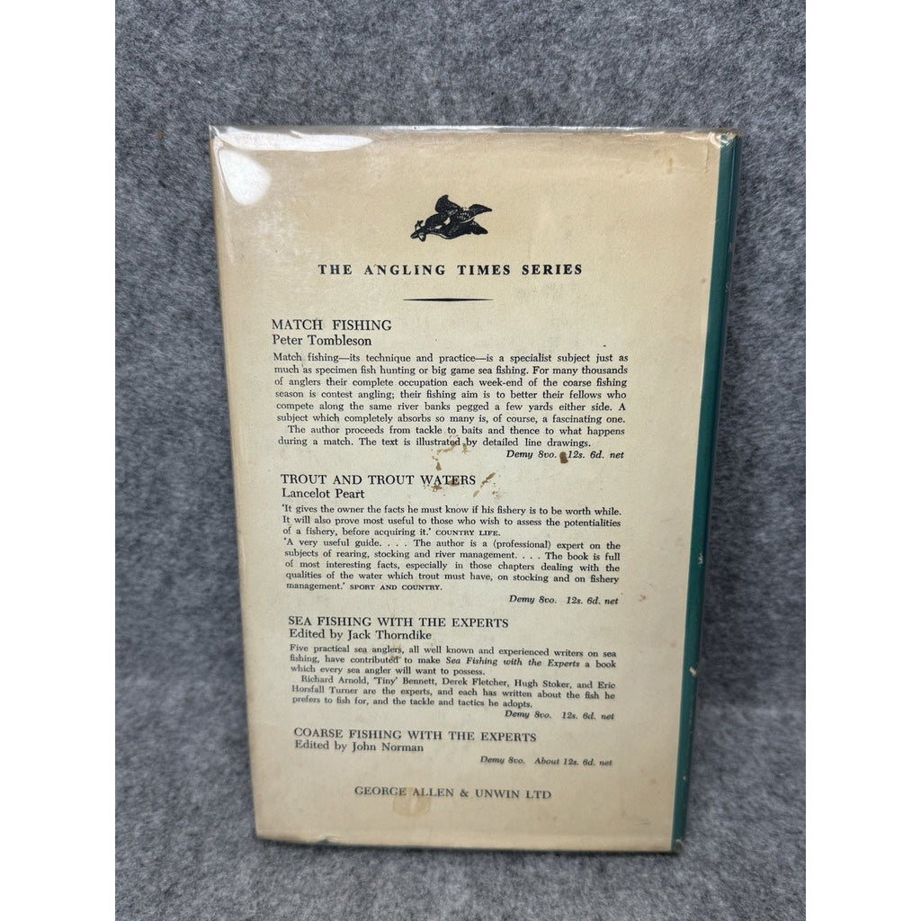 My Way with Salmon Ian Wood 1957 First Edition Angling Fishing HC DJ