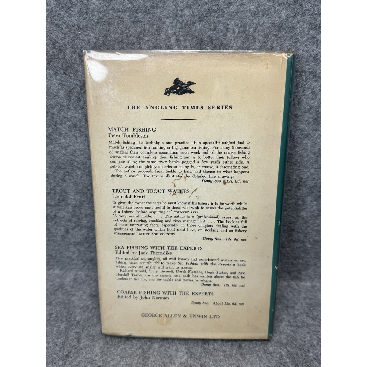 My Way with Salmon Ian Wood 1957 First Edition Angling Fishing HC DJ