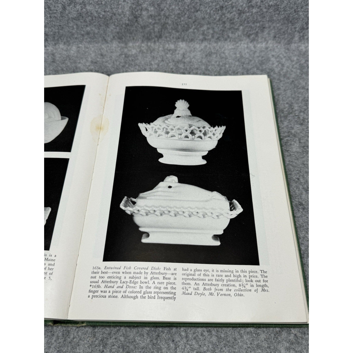 1949 Milk Glass E McCamly Belknap Illustrated Antique Glass Collectors Hardcover