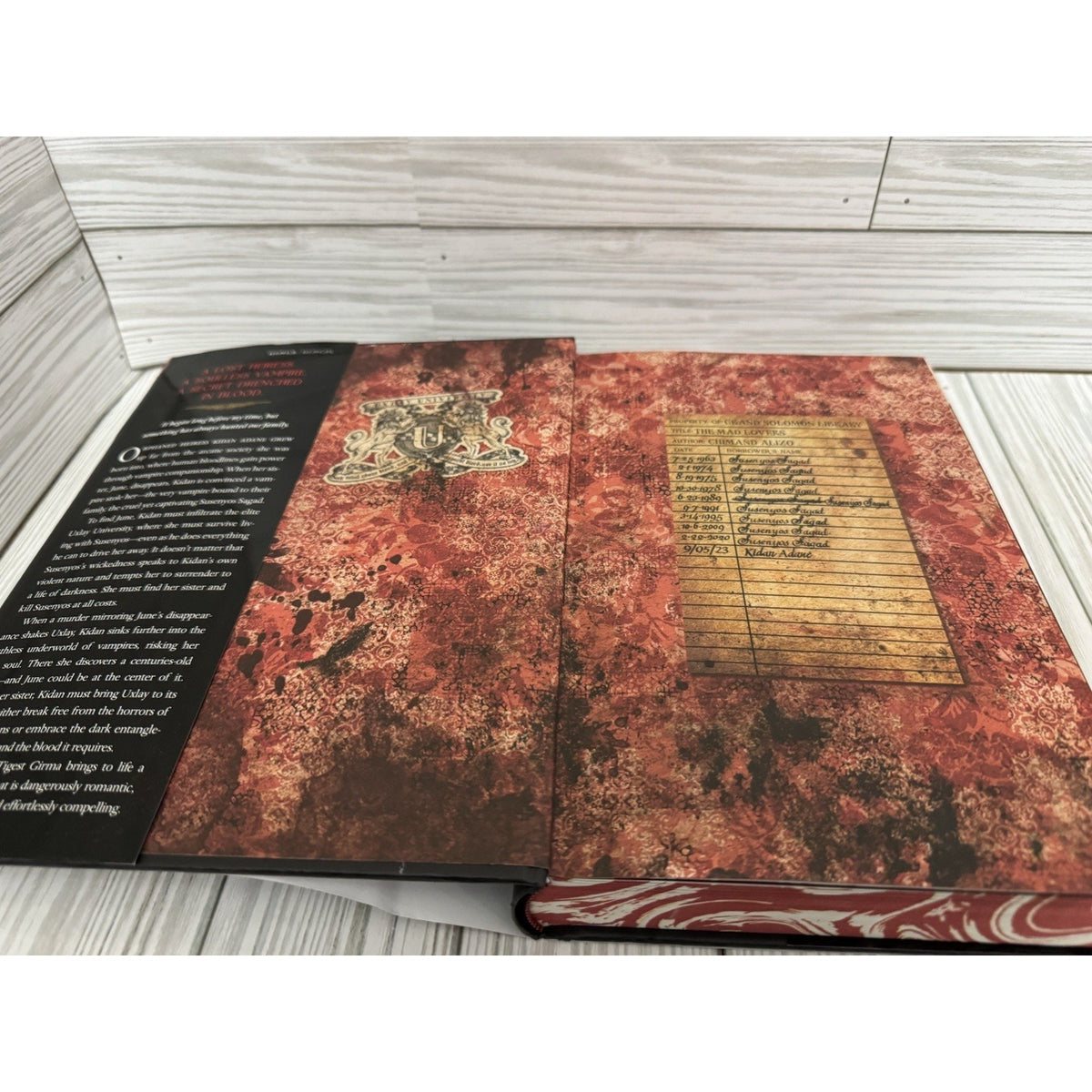 Immortal Dark Tigest Girma 1st Ed Deluxe Sprayed Edge 2024 HC