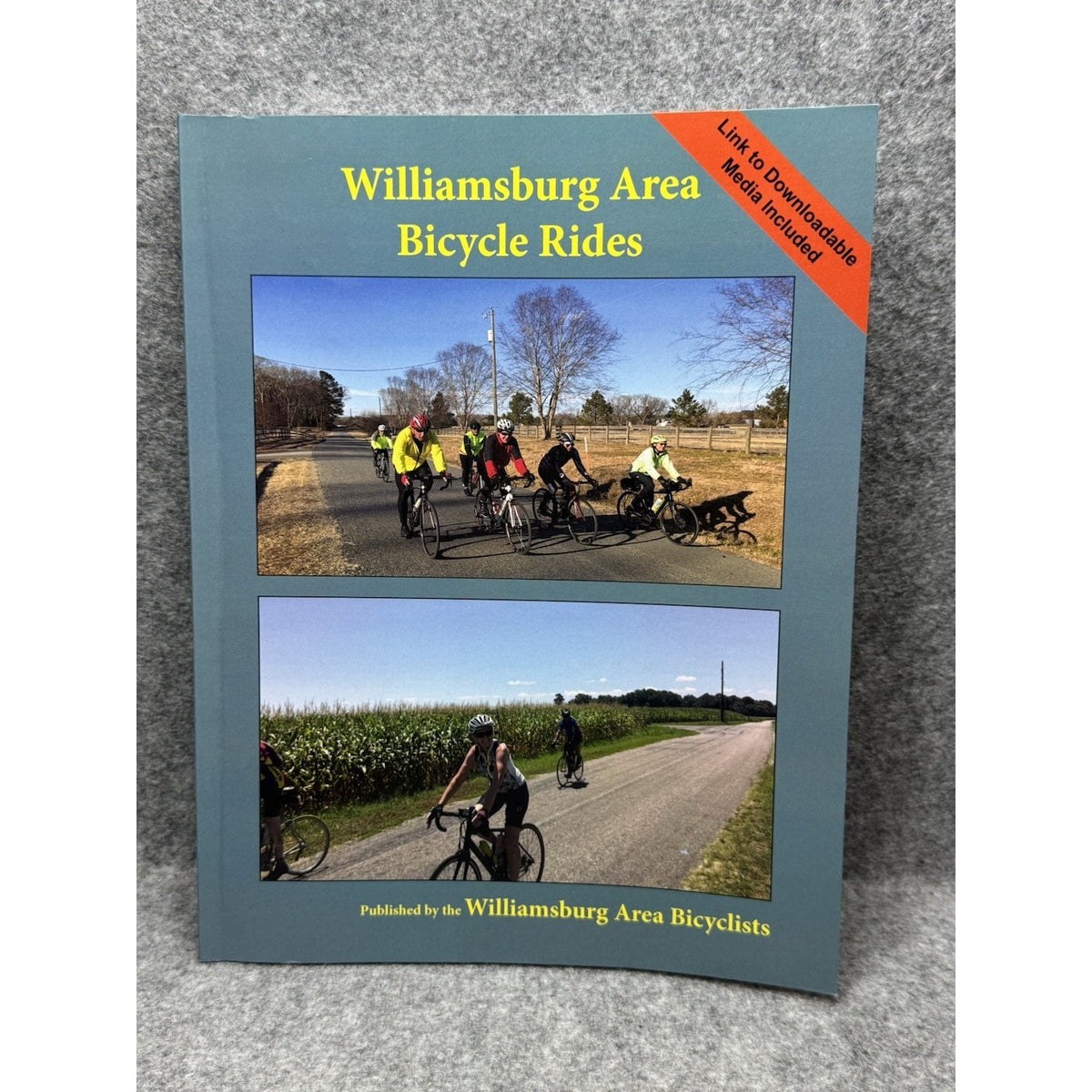 Williamsburg Area Bicycle Rides Virginia Cycling Maps Route Guidebook