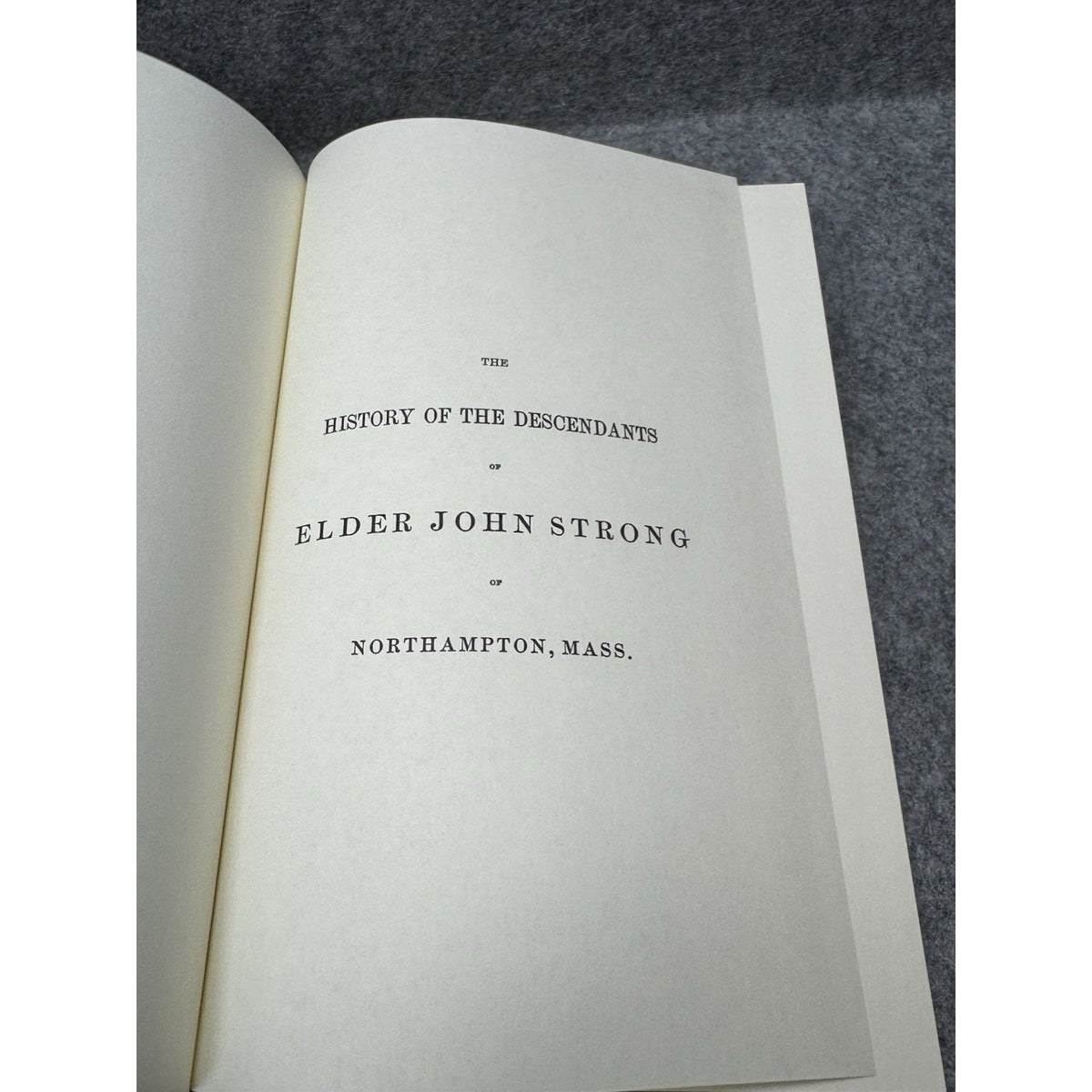 Dwight Strong Family History 1984 2 Vol + 1989 Jedediah Update Genealogy
