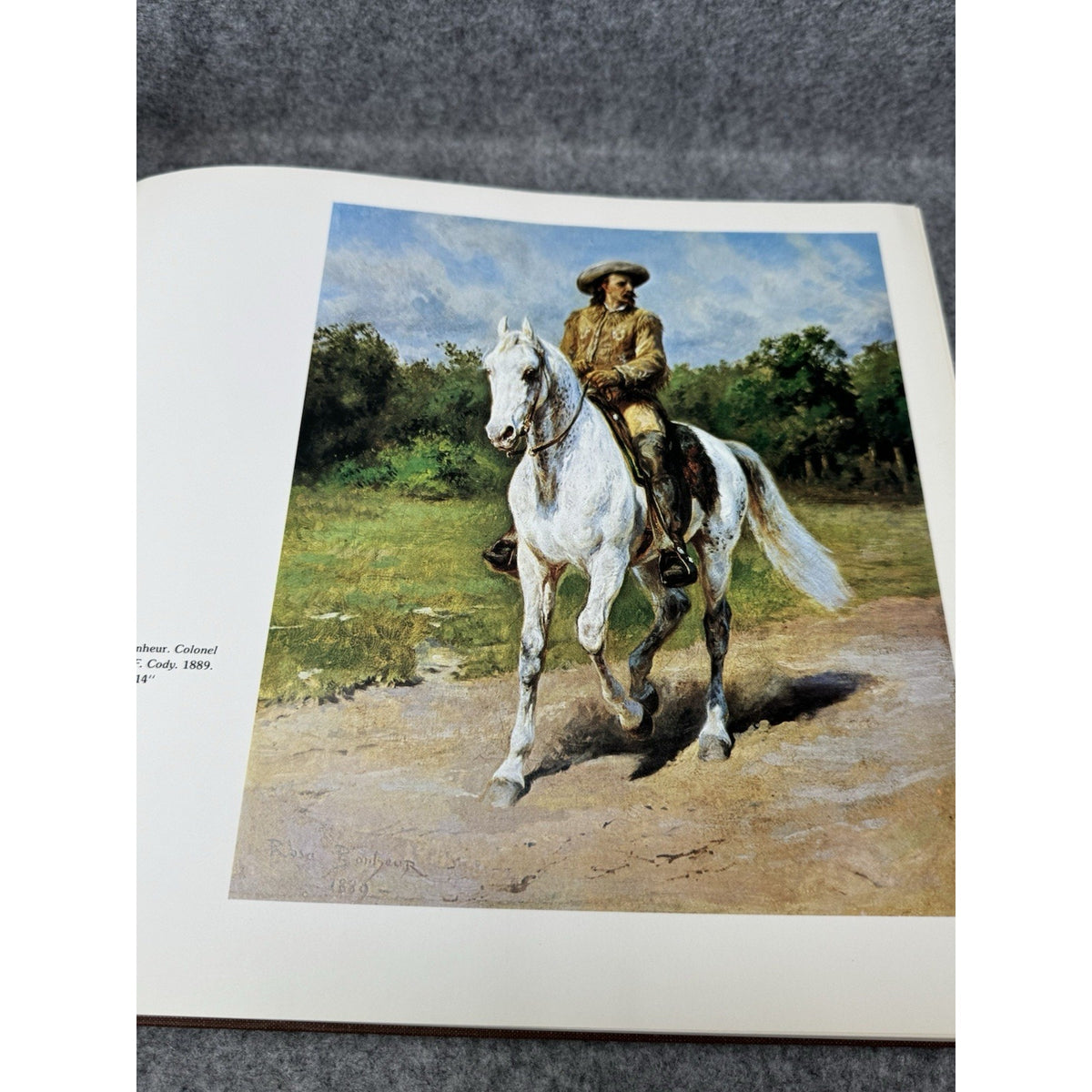 1974 The West of Buffalo Bill Frontier Art Indian Crafts Hardcover DJ Abrams