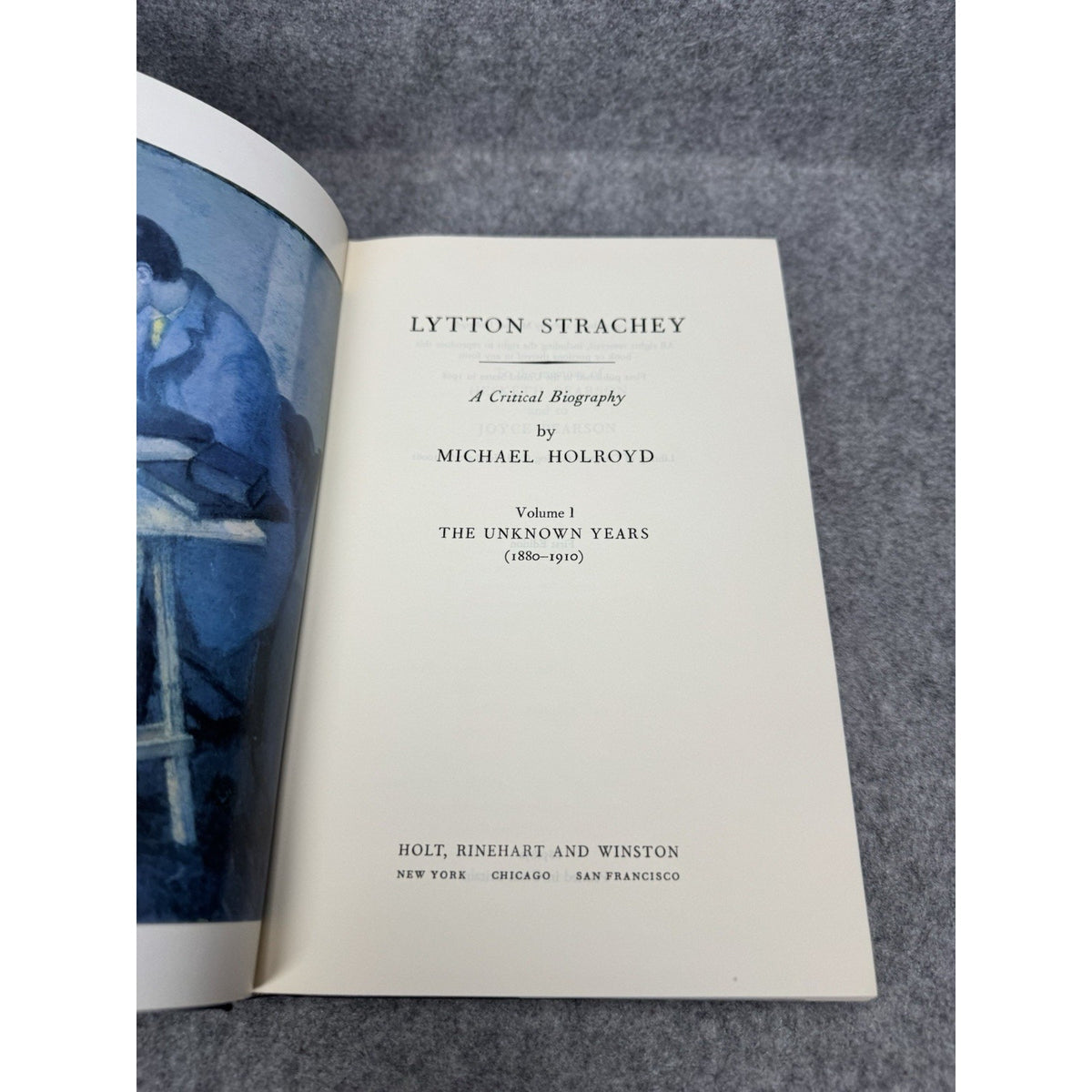 Lytton Strachey Michael Holroyd 1968 First Edition 2 Vol Boxed Set
