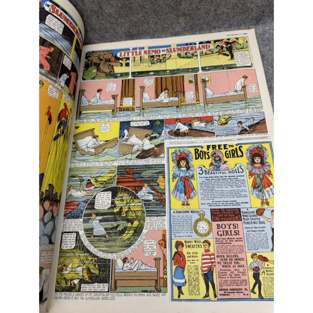Little Nemo 1905-1906 Winsor McCay 1976 Nostalgia Press SC Maurice Sendak