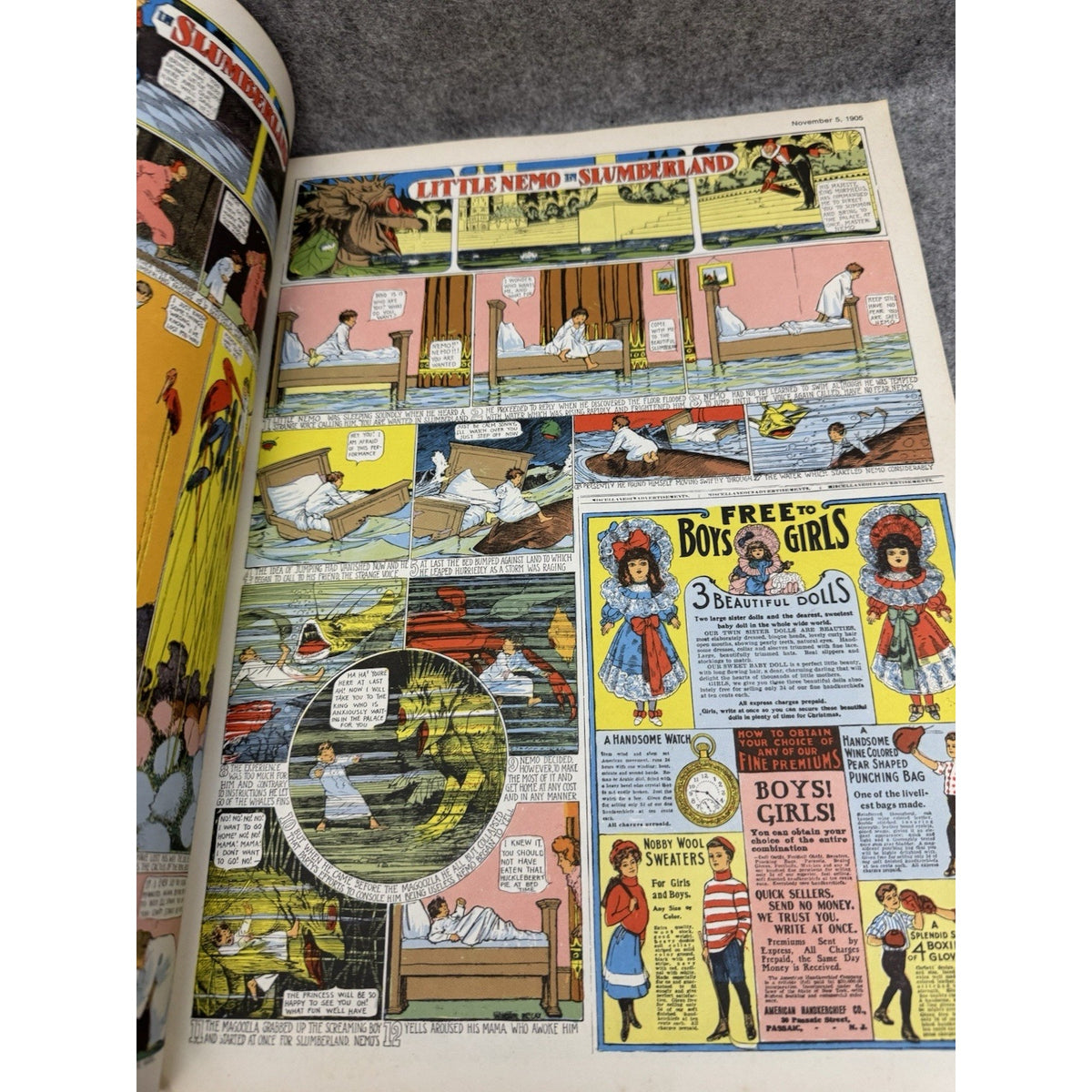 Little Nemo 1905-1906 Winsor McCay 1976 Nostalgia Press SC Maurice Sendak