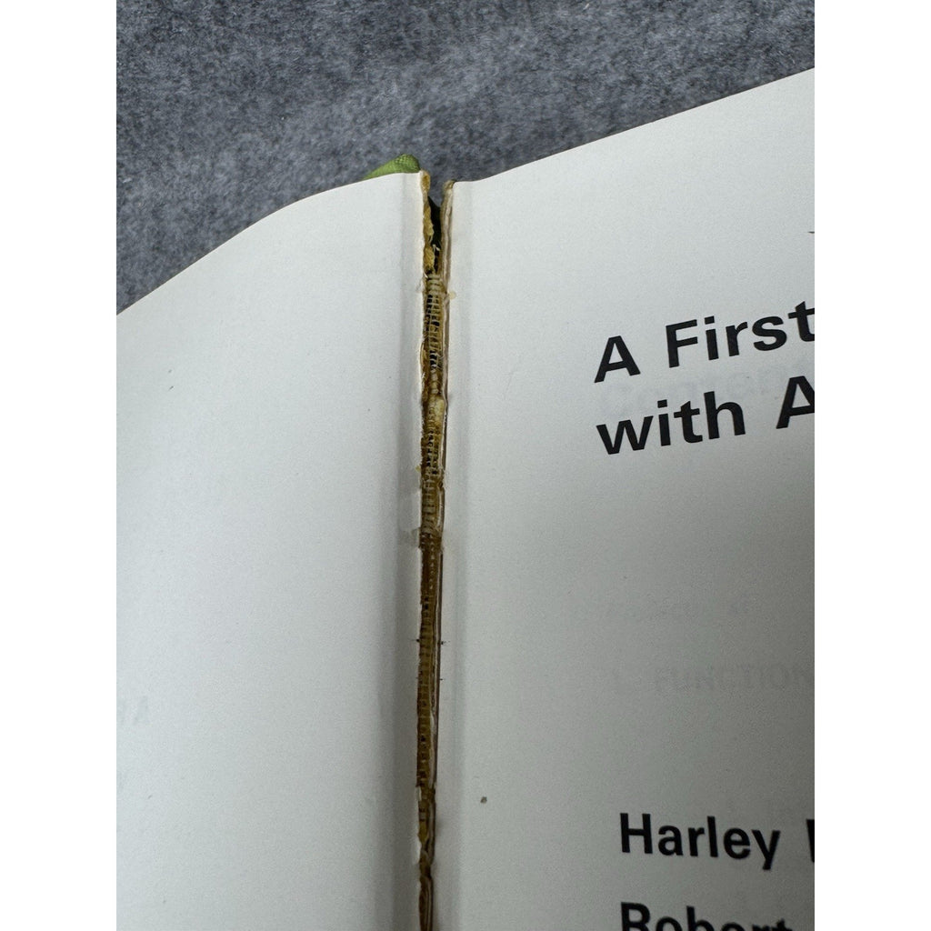 1973 First Course in Calculus Analytic Geometry Flanders Korfhage Price HC