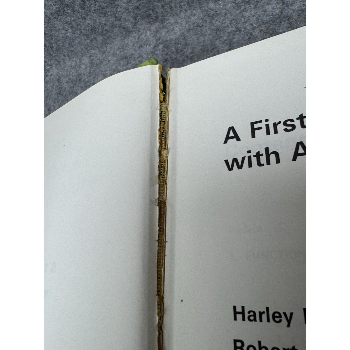 1973 First Course in Calculus Analytic Geometry Flanders Korfhage Price HC