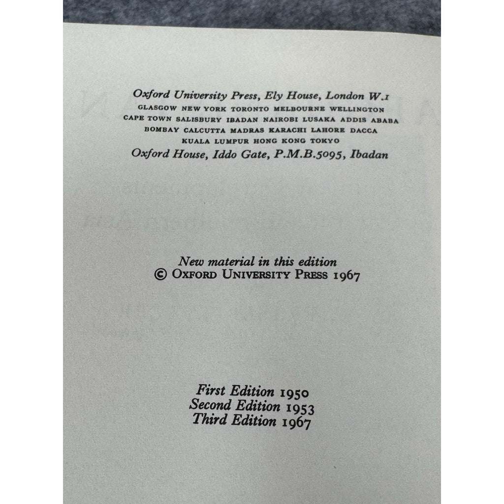 Scarce SIGNED Afghanistan Gillett British Ambassador Presentation Copy 1967