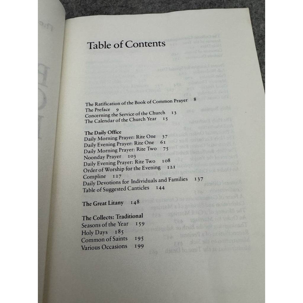1976 Draft Proposed Book of Common Prayer Episcopal Church PB