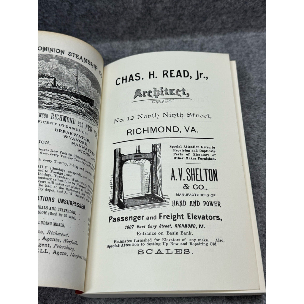 1996 Chataigne’s Peninsula Directory 1896-97 Hampton Newport News Virginia