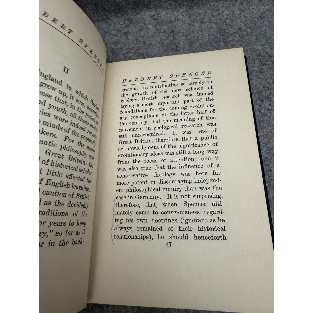 1904 Herbert Spencer An Estimate and Review Josiah Royce Philosophy HC