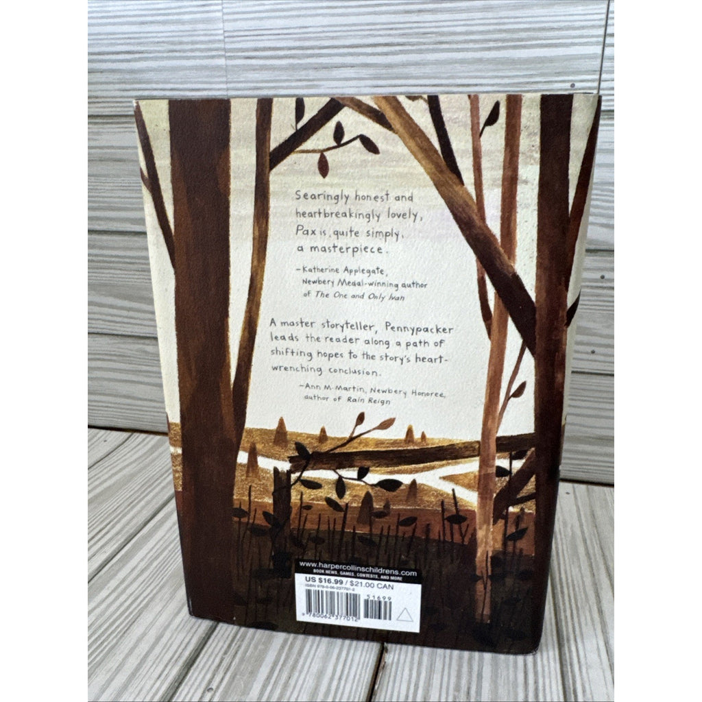 children's fiction PAX by Sara Pennypacker illus Jon Klassen 2016 hc 1st ed