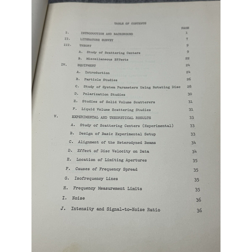 NASA Funded 1968 Doppler Fluid Velocity Dissertation Committee Signed Bond