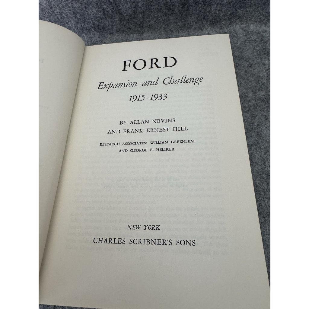 Ford Expansion & Challenge + Decline & Rebirth 2 Vol Set HC Nevins Hill