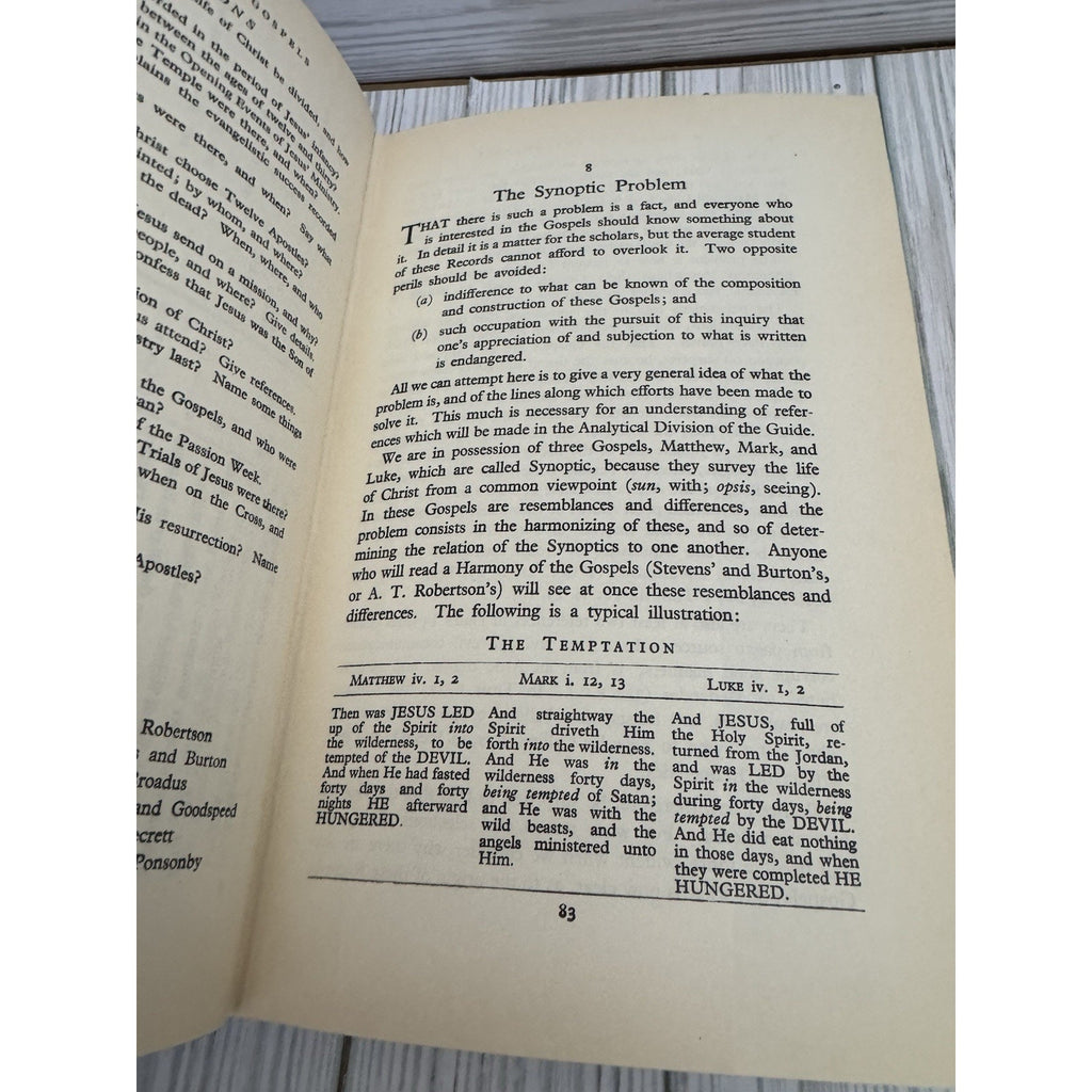 A Guide to the Gospels W Graham Scroggie 1962 HC Pickering Inglis