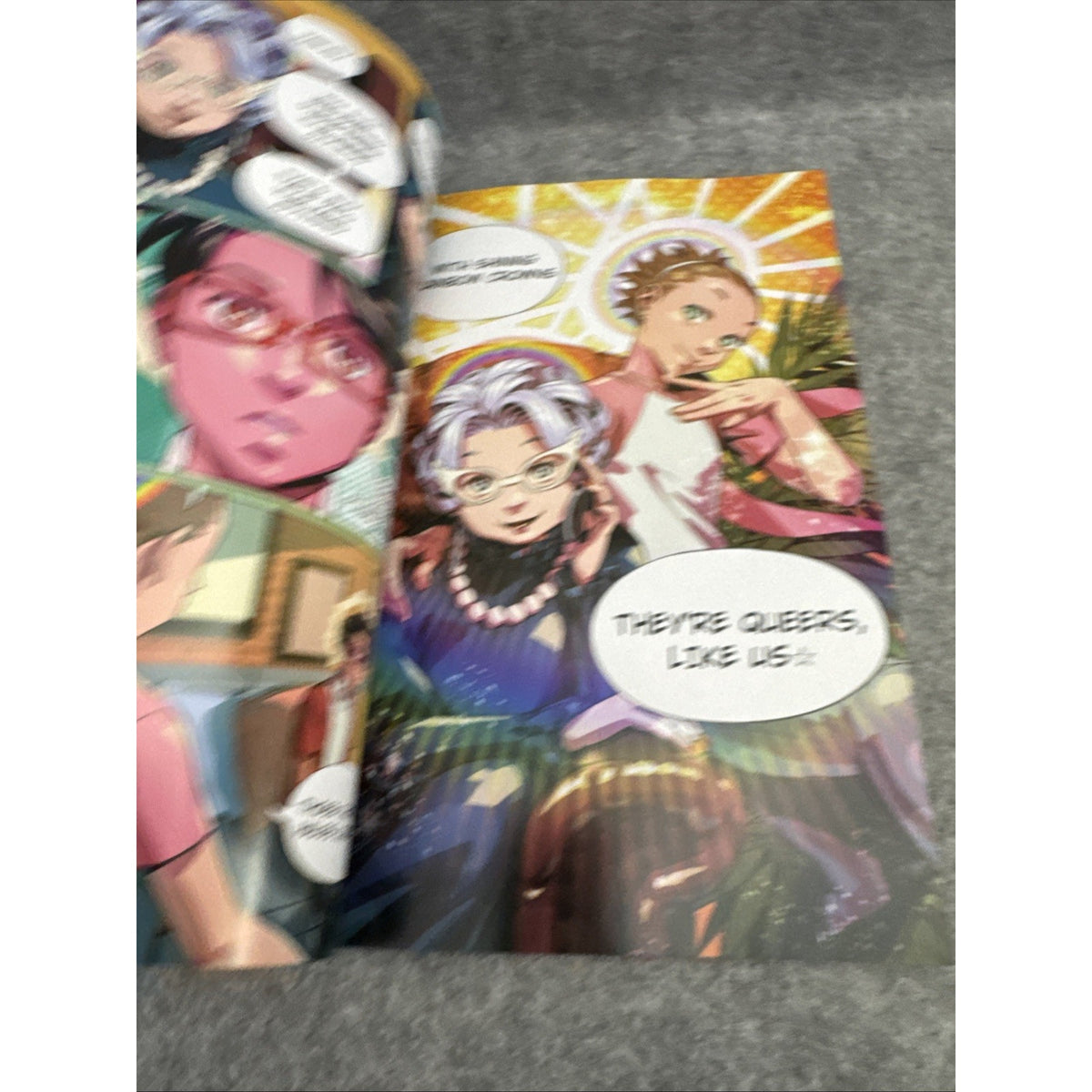 Rare Queerz RPG ISA #1 Comic Dedicated To The Chicks!
