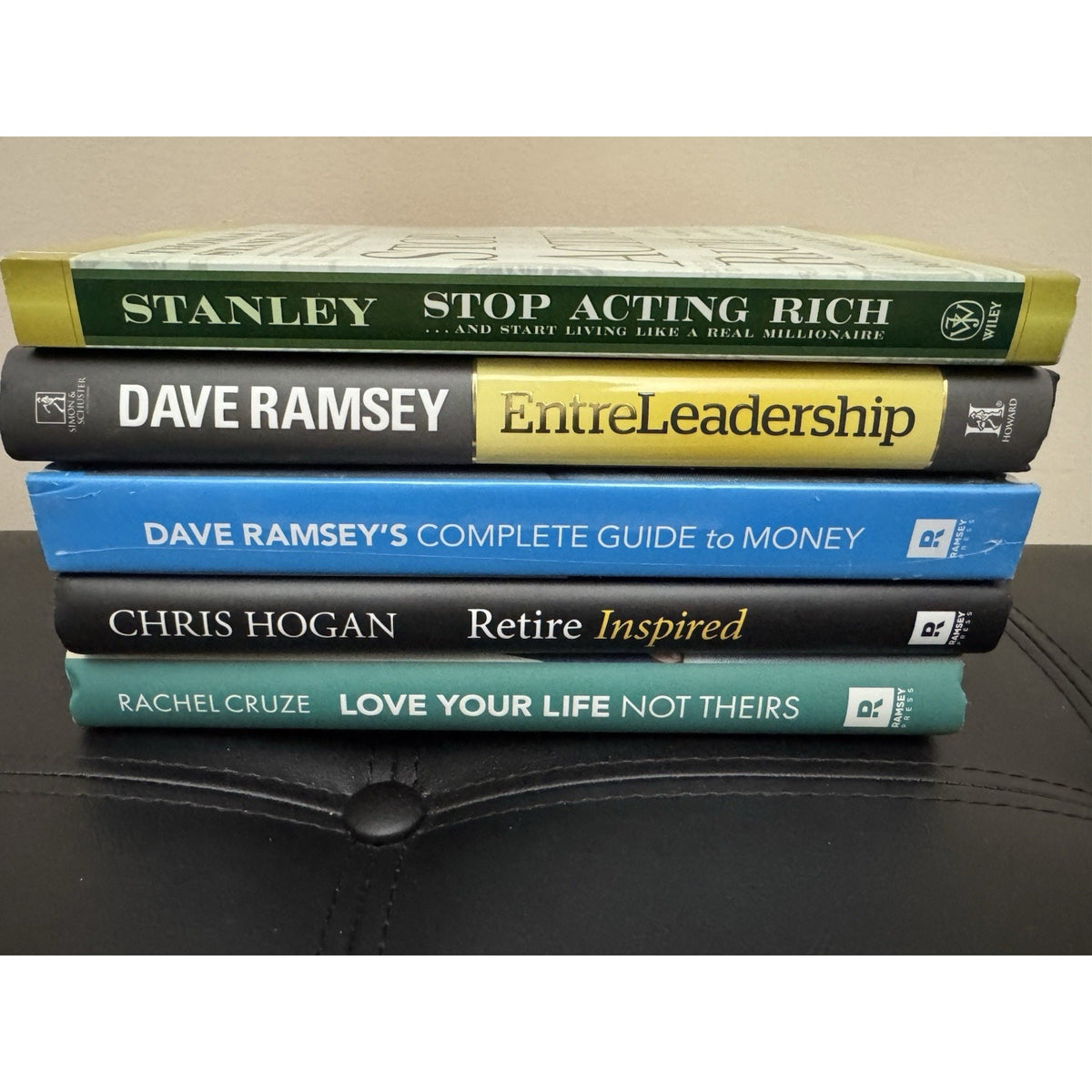 Dave Ramsey 5 Book Lot Money EntreLeadership Retire Inspired