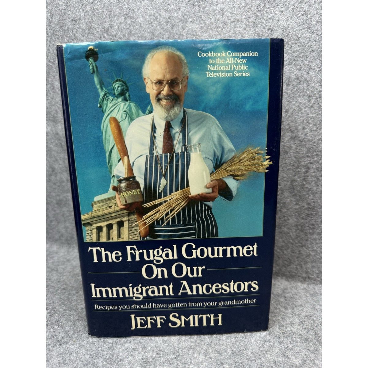 Jeff Smith Frugal Gourmet Cookbooks Lot Cooks American Immigrant Ancestors HC