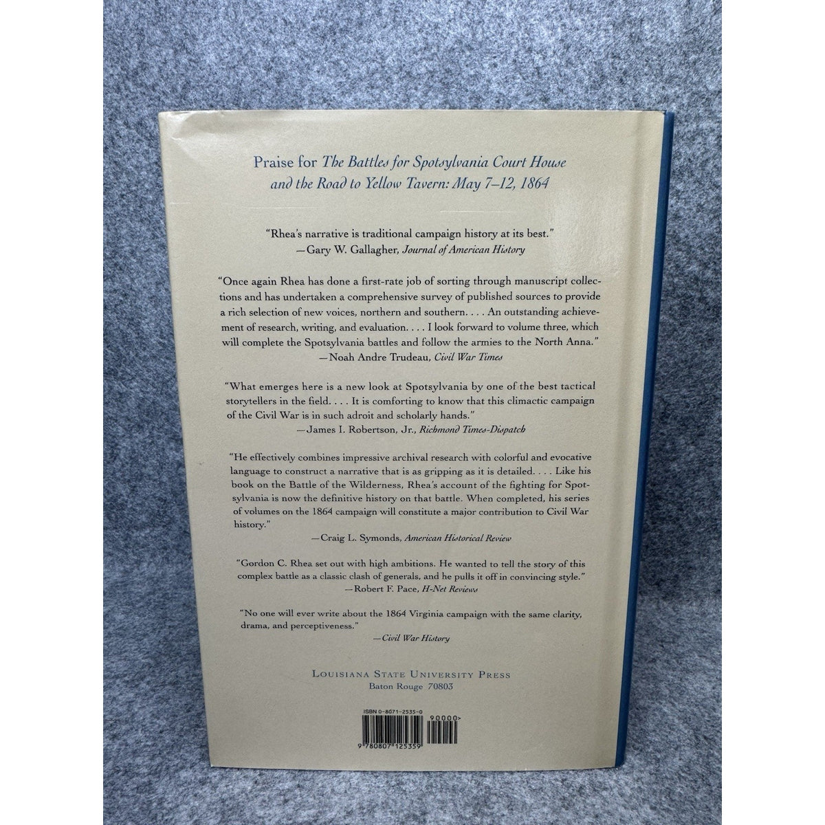 2000 To the North Anna River Gordon Rhea First Edition Civil War Grant Lee HC DJ