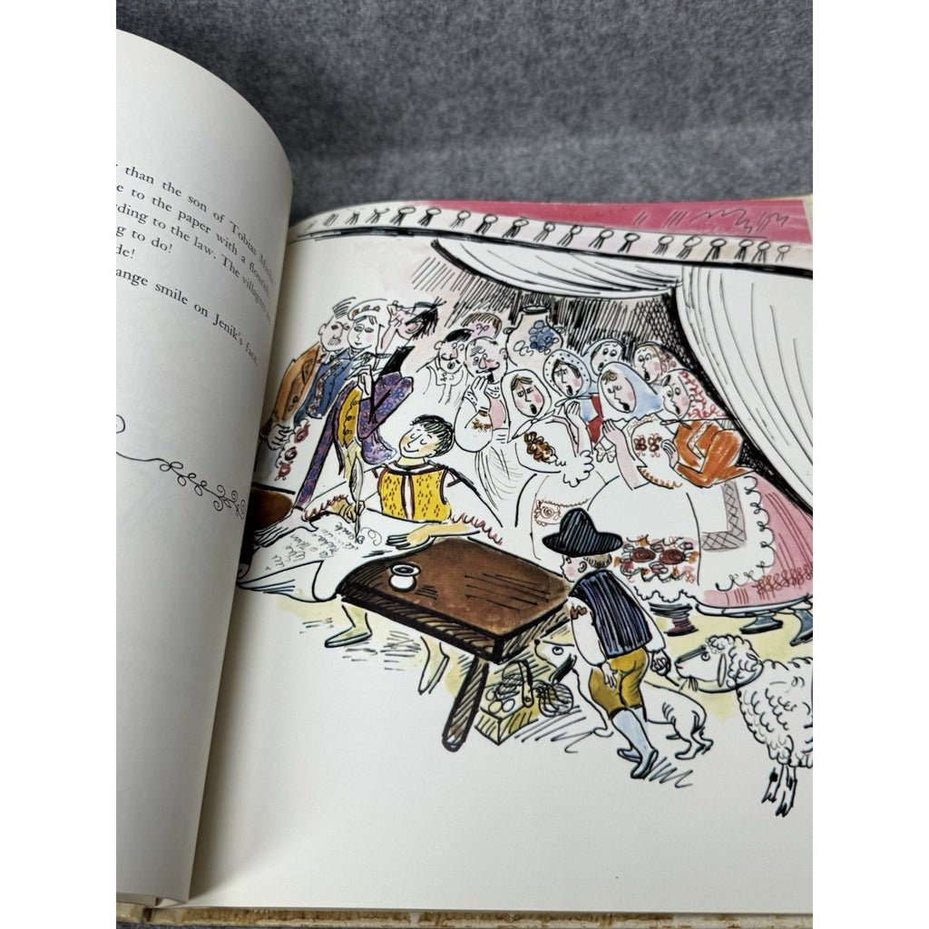 The Bartered Bride 1966 Lisl Weil Smetana Opera Illustrated Hardcover