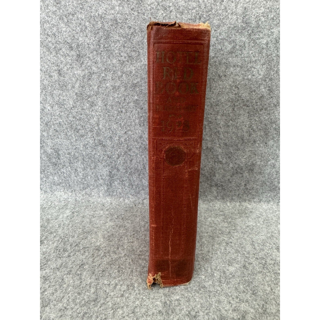 1928 Official Hotel Red Book and Directory HC American Hotel Association