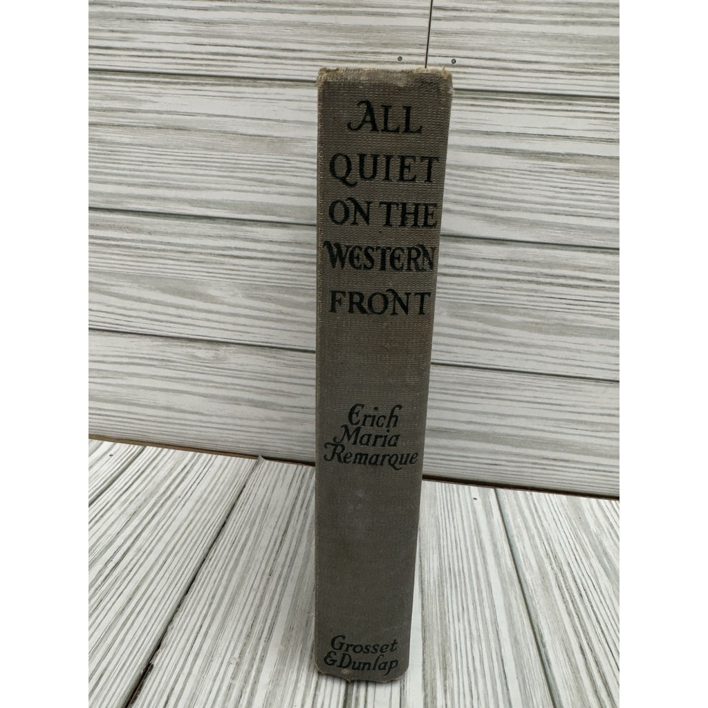 All Quiet on the Western Front HC Grosset & Dunlap 1929 Reprint