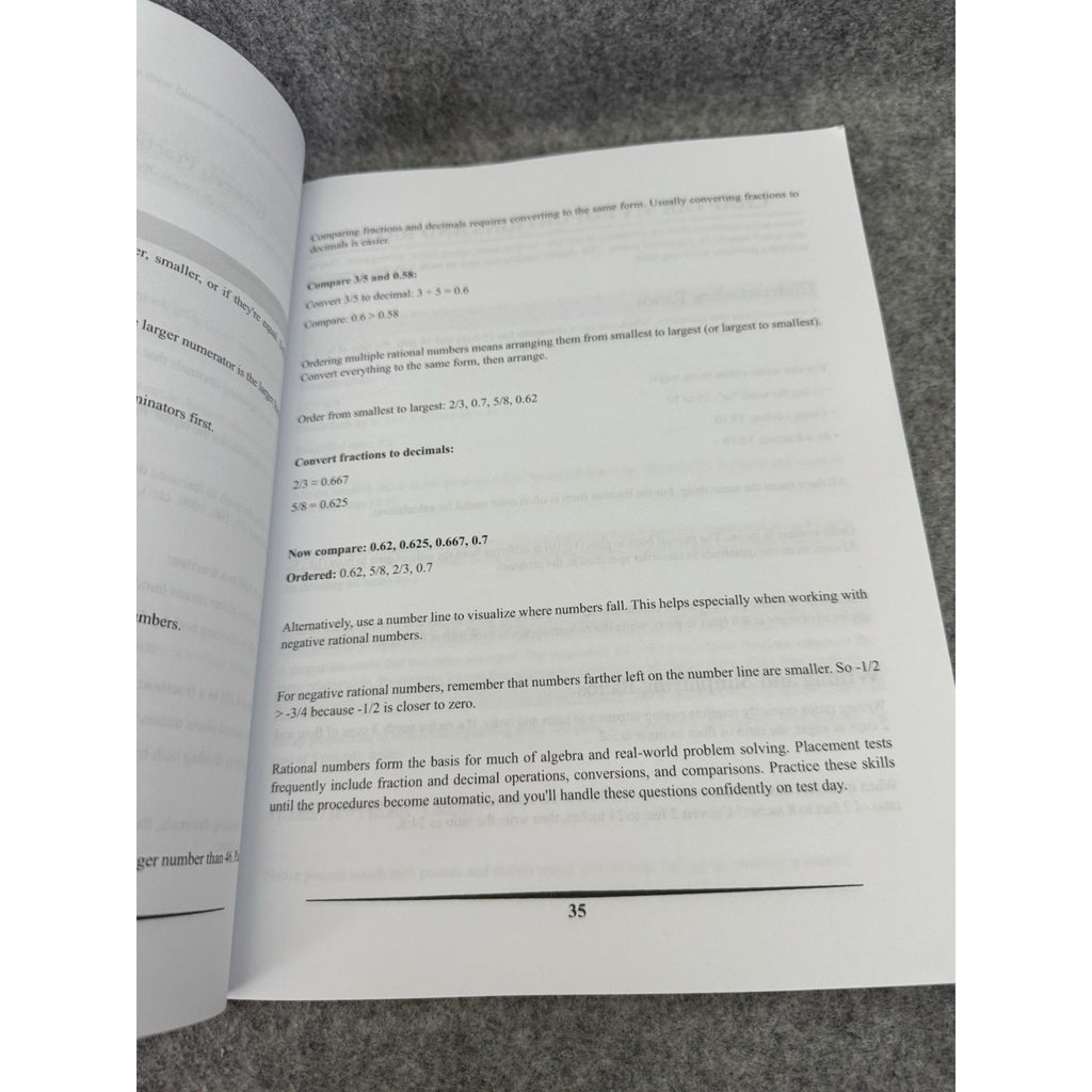2026-2027 College Math Placement Test Prep Book Jason Seaton PB