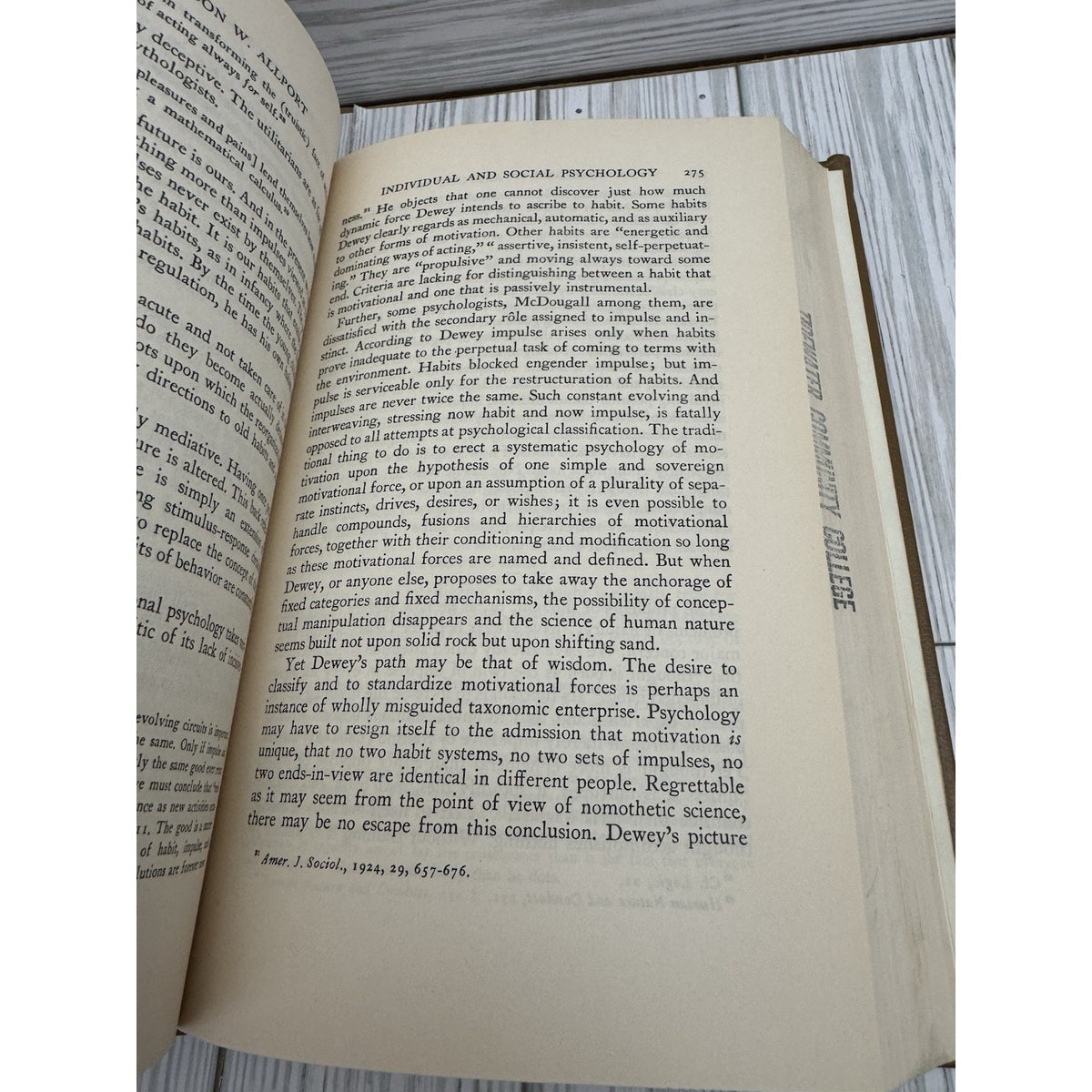 The Philosophy of John Dewey 1951 HC Schilpp Library Living Philosophers