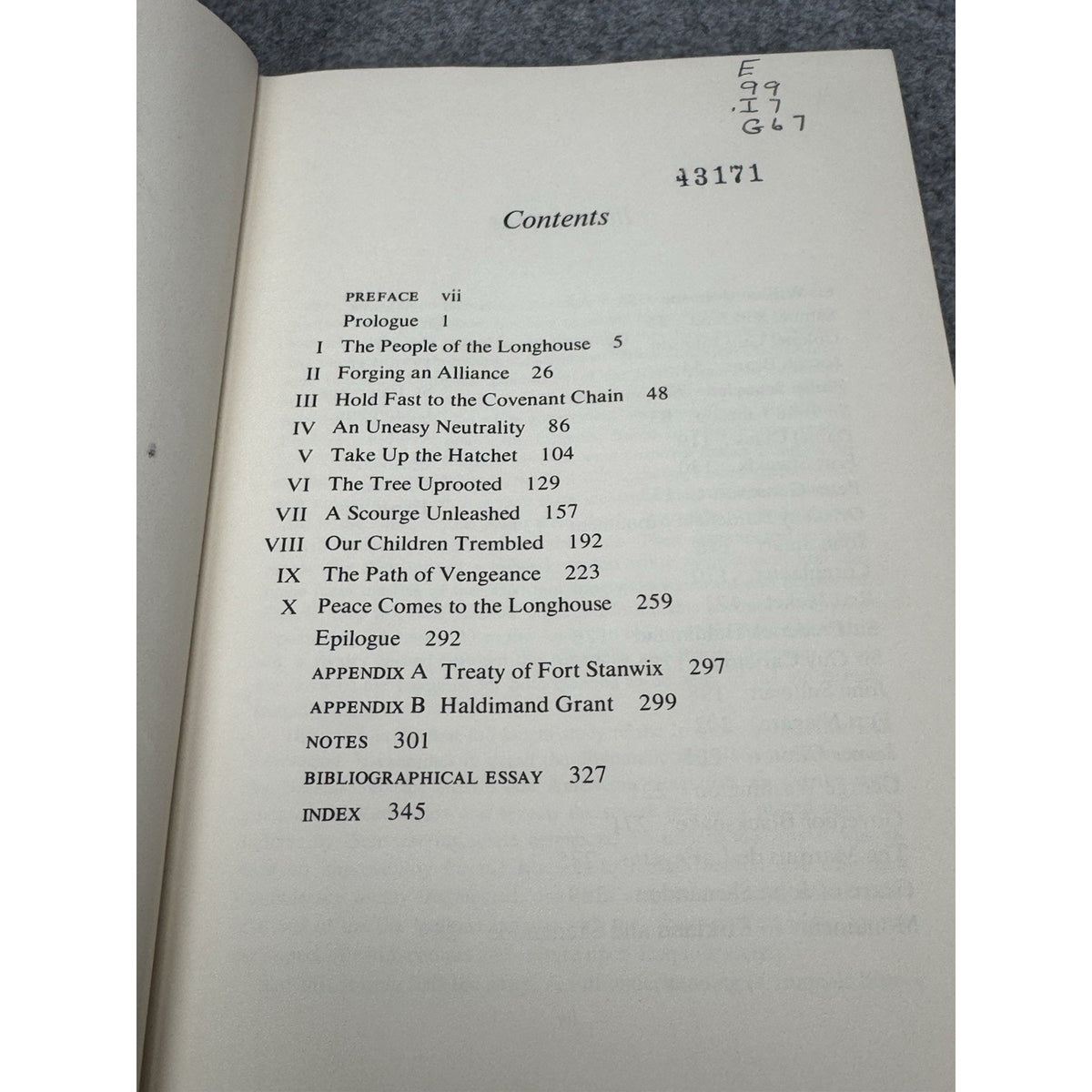1972 The Iroquois in the American Revolution Graymont 1st Edition Hardcover