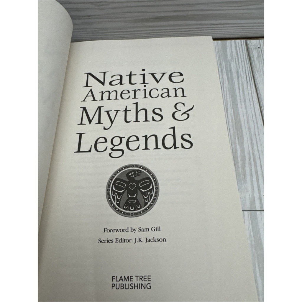NATIVE AMERICAN MYTHS legends Hardcover by Sam Gill & J.K.Jackson