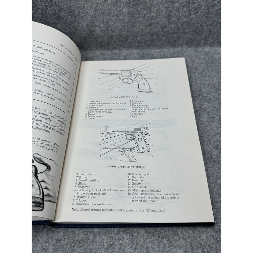 1970 Handbook of Handgunning Paul B Weston Pistol Revolver Shooting HC