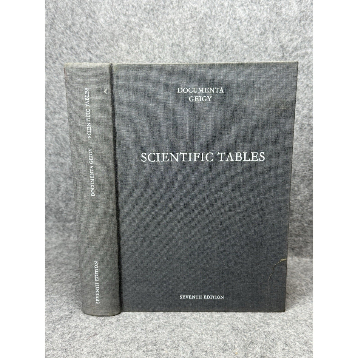 1975 Documenta Geigy Scientific Tables 7th Ed Diem Lentner Medicine Chemistry