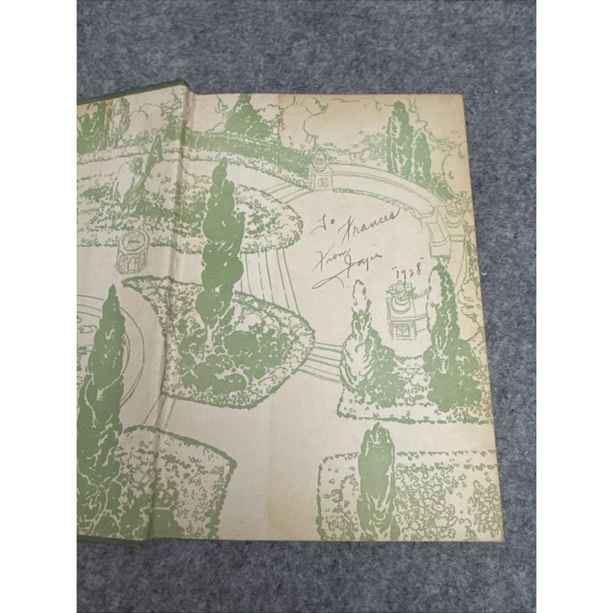 The Magic Garden by Gene Stratton-Porter 1927 HCDJ First Edition