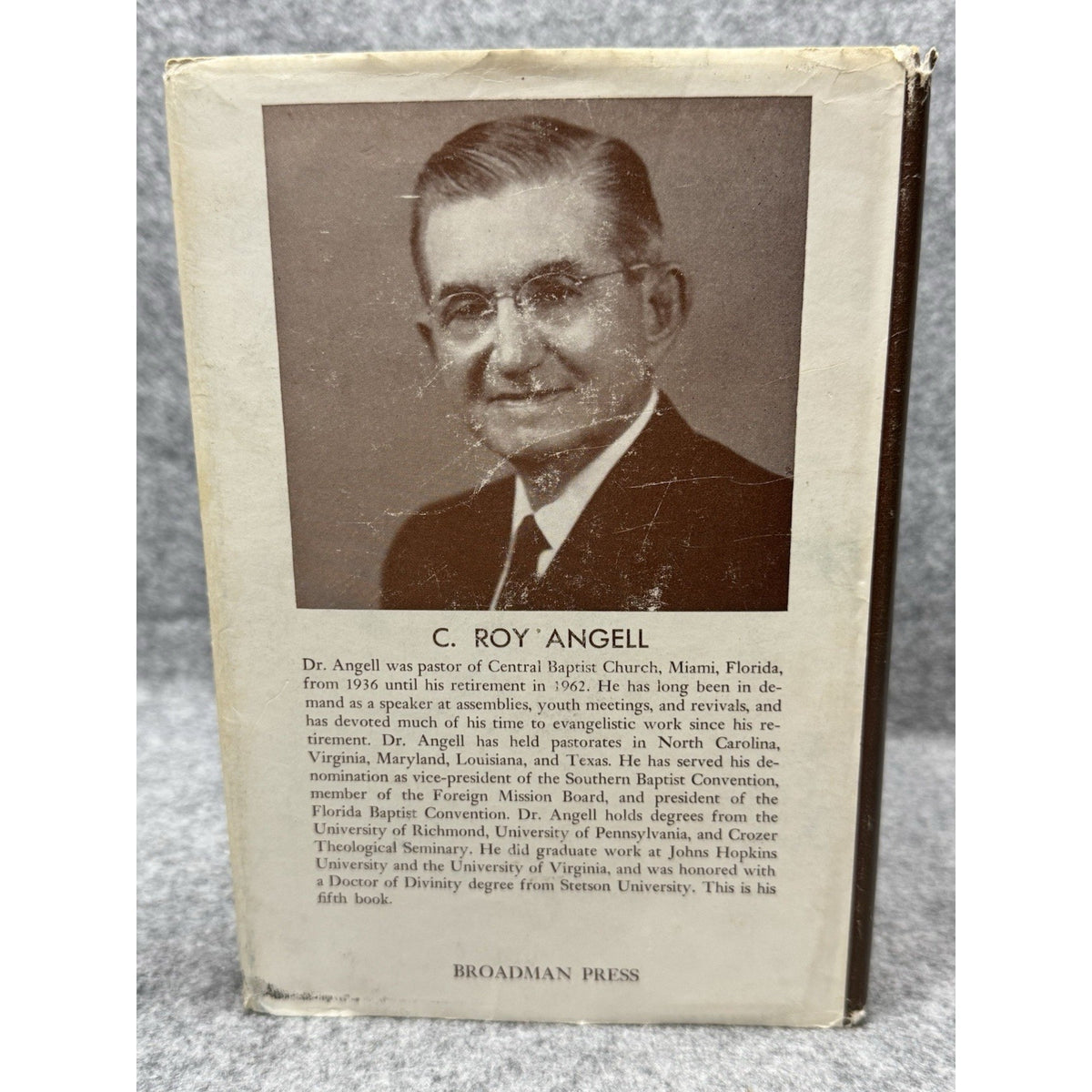 Shields of Brass C. Roy Angell 1965 Second Printing Christian Sermons Broadman