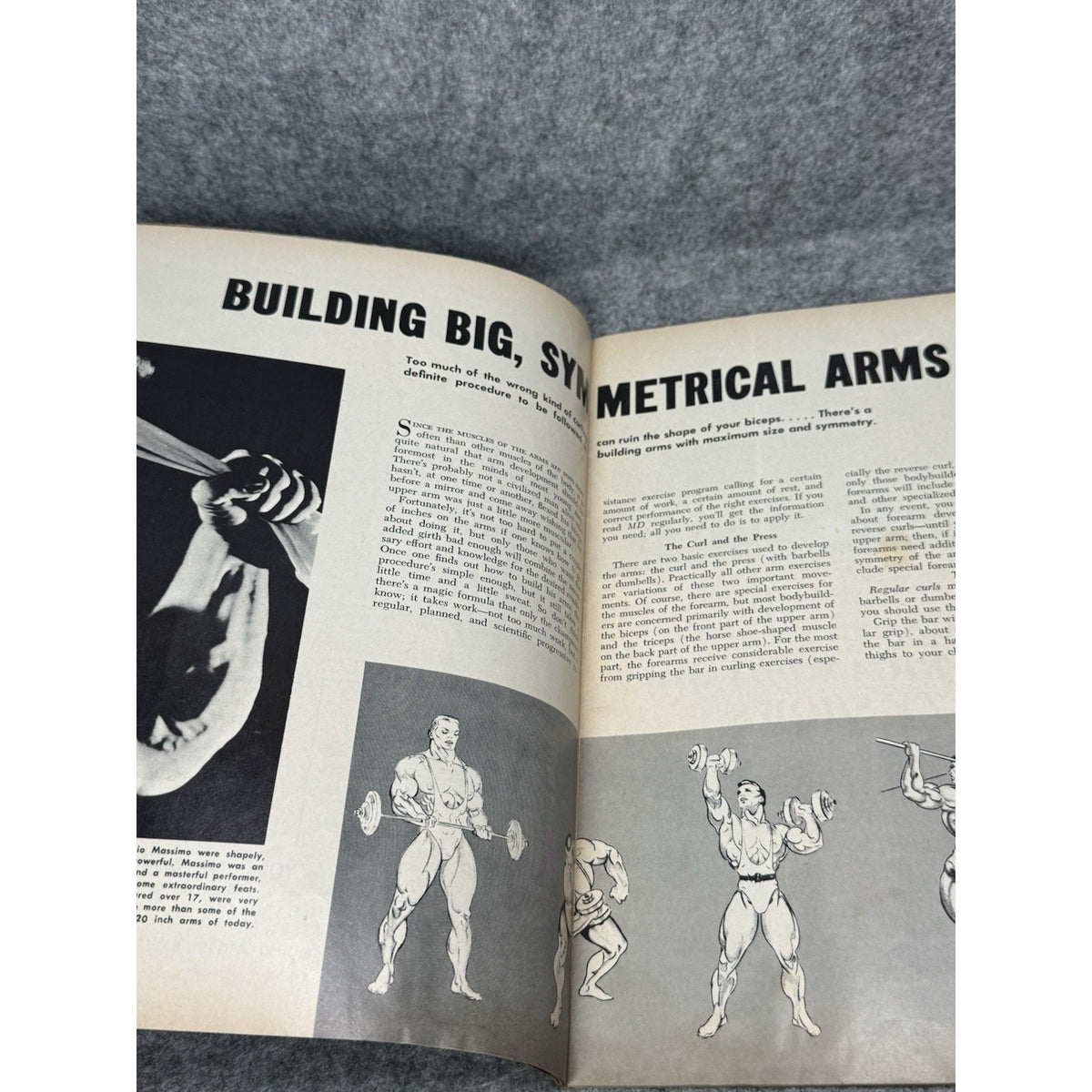 Muscular Development December 1965 John Corvello Bodybuilding Magazine